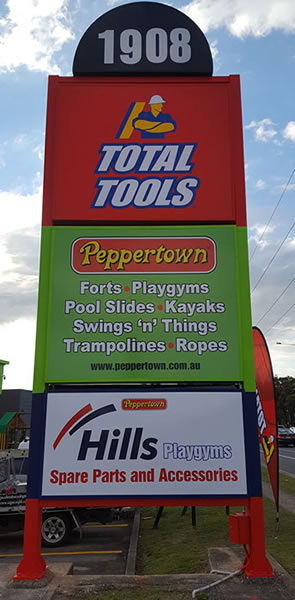 total tools signage work